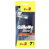 Gillette Blue plus II jednokratni brijač, 5 komada + gratis 2 komada Cene