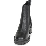 Tommy Hilfiger Škornji Th Leather Chelsea Cleated Heel FW0FW08774 Črna | Shoptok.si