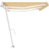  Automatska tenda sa senzorom LED 600 x 300 cm žuto-bijela | shoptok.hr