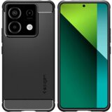 Spigen OVITEK RUGGED ARMOR ZA XIAOMI REDMI NOTE 13 PRO 5G / POCO X6 5G - MAT ČRN, (21994347) | Shoptok.si