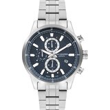 Lee Cooper Muški ručni sat, Kvarcni mehanizam, 45mm, Plavo kućište, Srebrne boje, LC07836.390 | Eponuda.com
