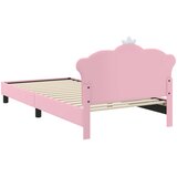 Krevet za djecu s uzglavljem Ružičasta 80 x 200 cm PU | Eponuda.ba