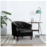  Naslanjač iz črnega žameta | Shoptok.si