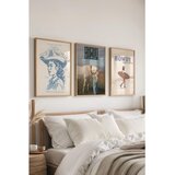WALLXPERT Č-300442 - 3040 set dekorativnih slika u više boja (3 komada) | Eponuda.com