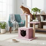 Paws &amp; Whiskers Lotti - Kućica za mačke u boji prašnjavog ružičastog | Eponuda.com