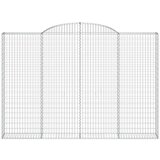  Gabionska košara s lukom 300x30x200/220 cm pocinčano željezo | shoptok.hr