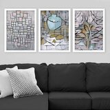 Wallity Set uramljenih slika 3BC_UN3894517, 3 dijela | Eponuda.ba