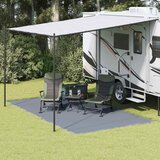  Teppi za šator Plava i siva 450 x 250 cm Polietilen | shoptok.hr