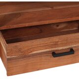 TV ormar Smeđa 110 x 30 x 40 cm Masivno bagremovo drvo | Eponuda.com