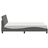  Krevet s madracem Hanko tamnosivi 120 x 200 cm od tkanine | shoptok.hr