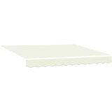  Ročno zložljivo senčilo Krem 3,5 x 2 m Poliester s PU premazom, (5000204422) | Shoptok.si