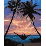  Slika za samostalno slikanje - Romantic moments in paradise 40x50 | shoptok.hr