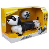  Interaktivni robot pas na daljinsko upravljanje - crno/bijeli | shoptok.hr