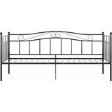  Okvir za krevet na razvlačenje crni metalni 90 x 200 cm | shoptok.hr