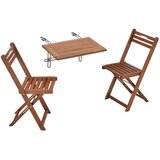 Gardenson VRTNA GARNITURA PORTO barve lesa evkaliptusa | Shoptok.si