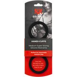  Sei Mio - silikonske lisice (črne) | Shoptok.si
