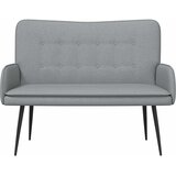 SOFA za dvije osobe Svjetlosiva 115 x 61 x 87 cm Tkanina | Eponuda.ba