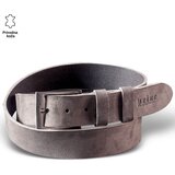 PRINC LEATHER Muški kaiš 255, Kožni, Sivi Cene