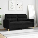  Dvosjed od tkanine crni 140 cm | shoptok.hr