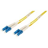 EFB-Elektronik optični patch kabel 0,5m, jumper LC/LC OS2, rumen, dupleks, O0350.0,5, (20786980) | Shoptok.si