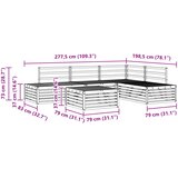  Set vanjskih sofa 6 Komad | shoptok.hr