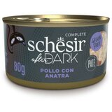 Schesir after Dark konzerva za mačke - Piletina i pačetina u pašteti 80g Cene