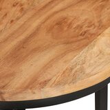  Uklapajući stolići 3 kom od masivnog drva bagrema | shoptok.hr