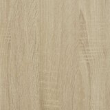 vidaXL Posteljni okvir sonoma hrast 120x200 cm inženirski les | Shoptok.si