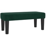 Box spring krevet s madracem tamnozeleni 90x190 cm baršunasti | shoptok.hr