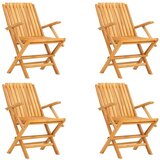  5-dijelni vrtni blagovaonski set od masivne tikovine | shoptok.hr