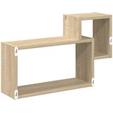 Stenska polica Montaža za steno Sonoma hrast 55 x 15 x 35 cm, (5000307461) | Shoptok.si