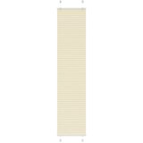  Plisirana zavjesa krem boje 50x200 cm Širina tkanine 49,4 cm Poliester | Shoptok.si