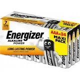 BATTERIES ALKALINE POWER AAA LR03 MAXI PACK 24 PIECES NEW