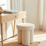 Livetastic TABURE, tekstil krem barve Slike