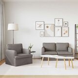 SOFA 2 pcs Sivo-smeđa Metal | shoptok.hr