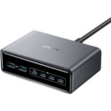 Anker Prime punjac 200W crni 4x USB-C, 2x USB-A, GaN, stolni punjac | shoptok.hr