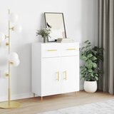 vidaXL Komoda bijela 69 5x34x90 cm od konstruiranog drva | shoptok.hr