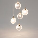 MAYTONI MOD254PL-05BS - Luster na sajli FROZEN 5xG4/28W/230V mesing | Eponuda.com