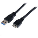 StarTech.com USB3CAUB1M USB kabel 1 m USB 3.2 Gen 1 (3.1 Gen 1) USB A Micro-USB B Crno | shoptok.hr
