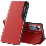  Etui/ovitek s prednjim okencem za Xiaomi 12/12X/12S, rdeč | Shoptok.si