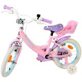 Volare dječji bicikl Olivia 14″ ružičaste boje, s dvije ručne kočnice | shoptok.hr
