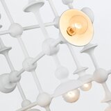 Quintiesse QN-CADENCE18-WHT - Luster na šipci CADENCE 18xE14/40W/230V bela | Eponuda.com