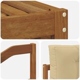  Set vanjskih sofa 6 kom. Prirodna i bež | shoptok.hr