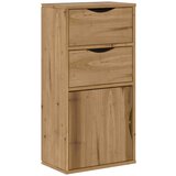  Bočni ormarić s ladicama ODDA 40x24x79 cm puno drvo bor Slike