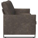 SOFA za 3 osobe Tamnosiva 220 x 81 x 82 cm Umjetni sued | shoptok.hr