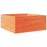  Vrtna sadilica voštano smeđe boje 110x110x46 cm od borovine | shoptok.hr
