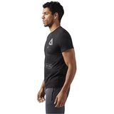 Reebok Majice s kratkimi rokavi Speedwick Graphic Črna | Shoptok.si