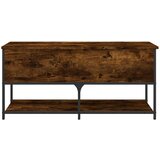  Klupa za pohranu boja hrasta 100x42,5x47 cm konstruiranog drva | shoptok.hr