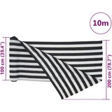 vidaXL Mreža za privatnost antracit-bijela 2 x 10 m HDPE 150 g/m² | shoptok.hr
