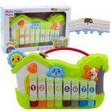  klavir za bebeForest Xylophone s karticama za sviranje - zeleni | shoptok.hr